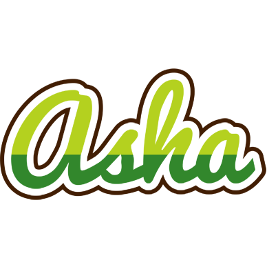 Asha golfing logo