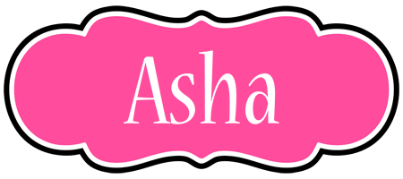 Asha invitation logo
