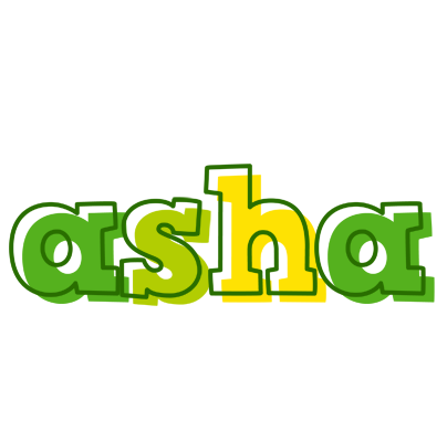 Asha juice logo