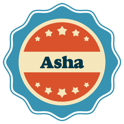 Asha labels logo