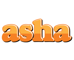 Asha orange logo