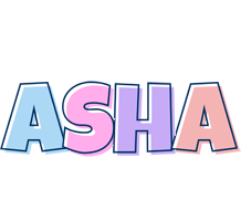 Asha pastel logo