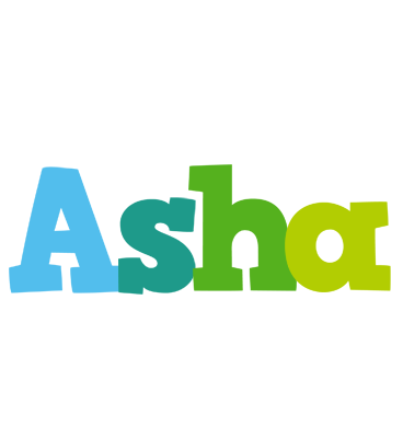 Asha rainbows logo