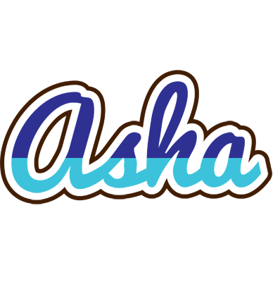 Asha raining logo