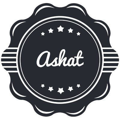 Ashat badge logo