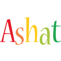 Ashat birthday logo