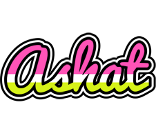 Ashat candies logo