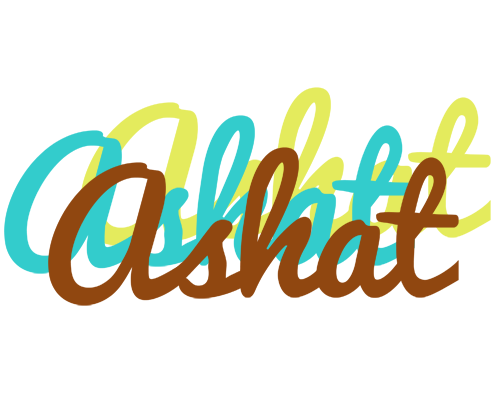 Ashat cupcake logo