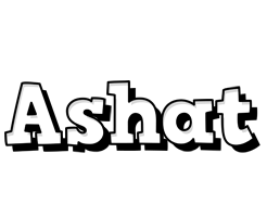 Ashat snowing logo