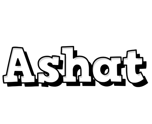 Ashat snowing logo