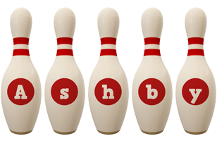 Ashby bowling-pin logo