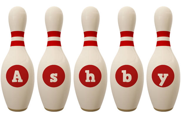 Ashby bowling-pin logo