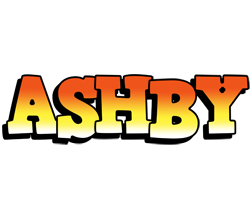 Ashby sunset logo