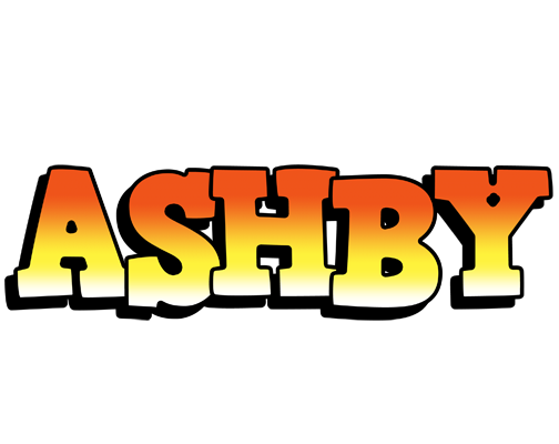Ashby sunset logo