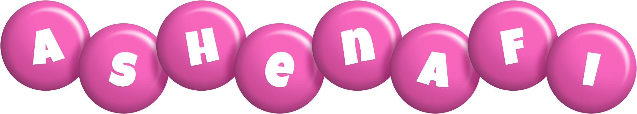Ashenafi candy-pink logo