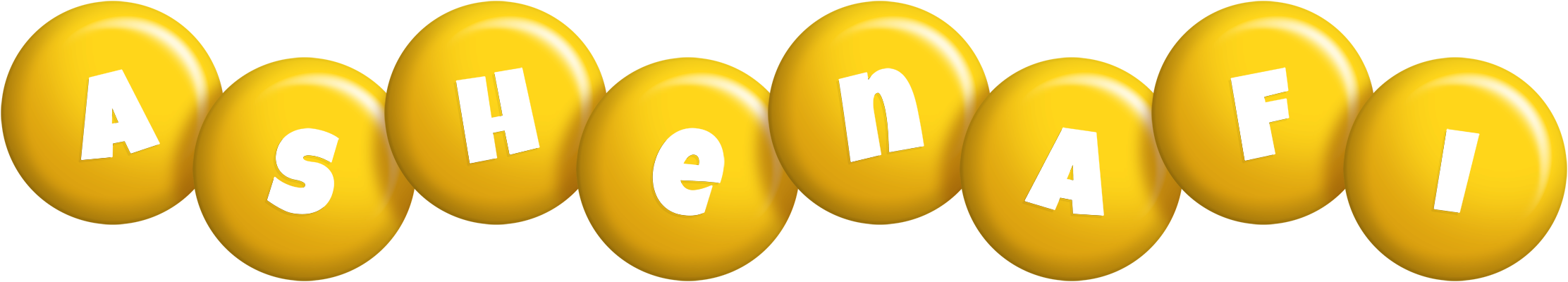 Ashenafi candy-yellow logo