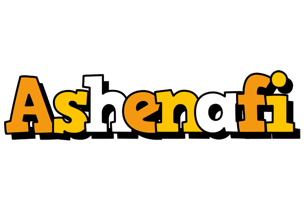 Ashenafi cartoon logo