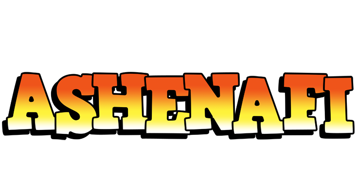 Ashenafi sunset logo