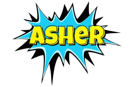 Asher amazing logo