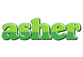 Asher apple logo