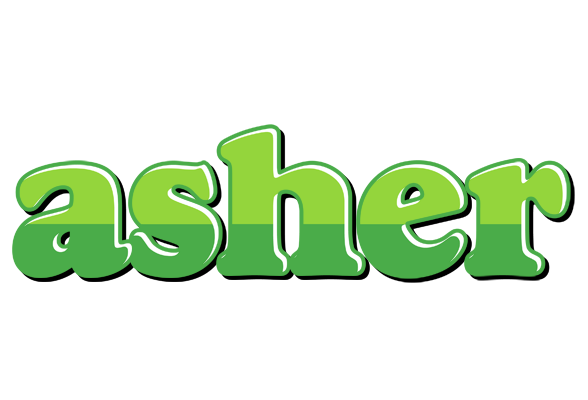 Asher apple logo