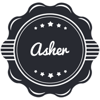 Asher badge logo