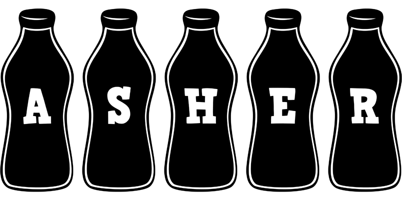 Asher bottle logo