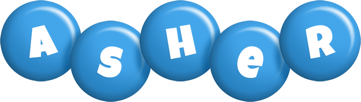Asher candy-blue logo