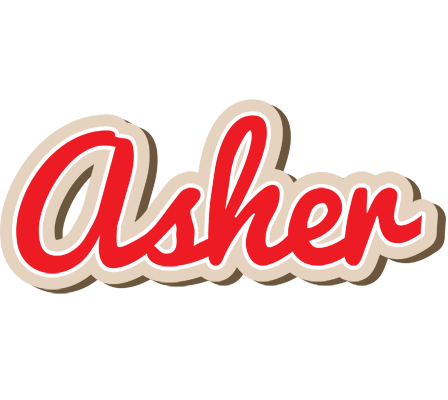 Asher chocolate logo