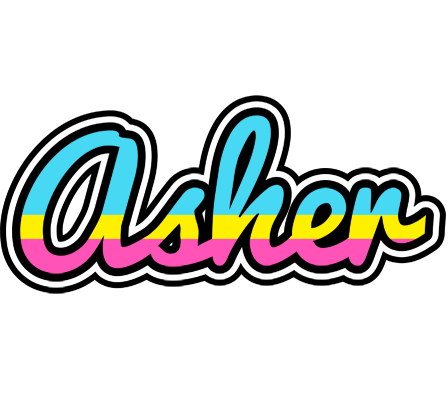 Asher circus logo