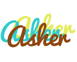 Asher cupcake logo