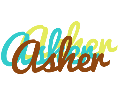 Asher cupcake logo