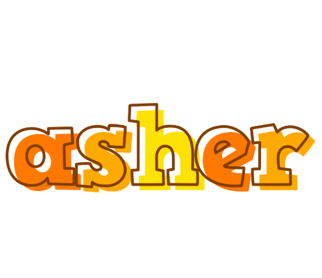 Asher desert logo