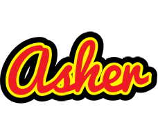 Asher fireman logo