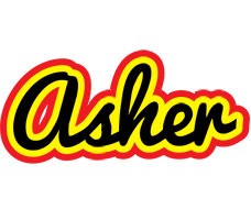 Asher flaming logo