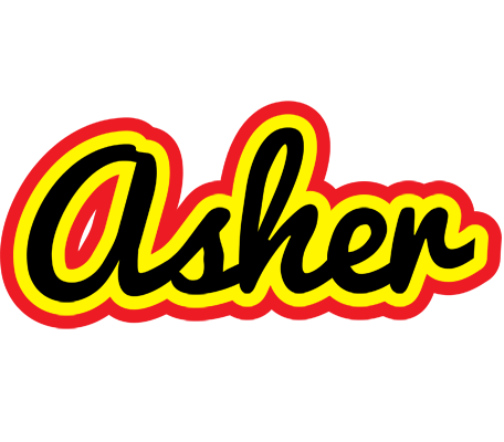 Asher flaming logo