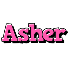 Asher girlish logo