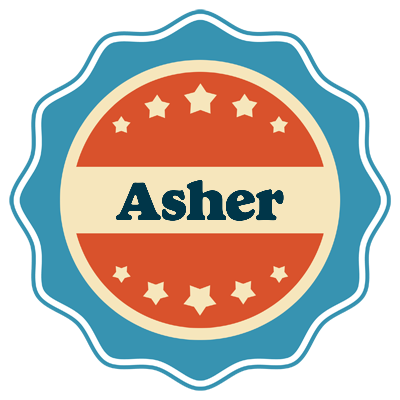 Asher labels logo