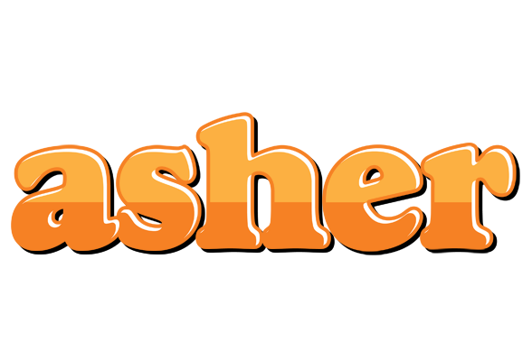 Asher orange logo