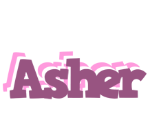 Asher relaxing logo