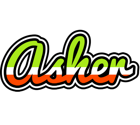 Asher superfun logo