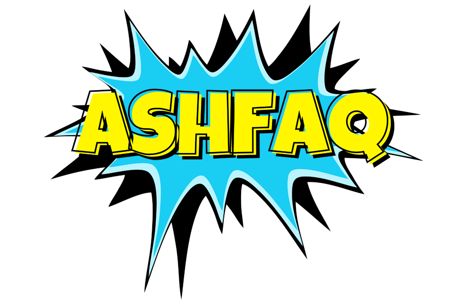 Ashfaq amazing logo