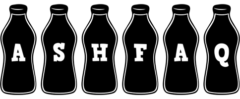 Ashfaq bottle logo