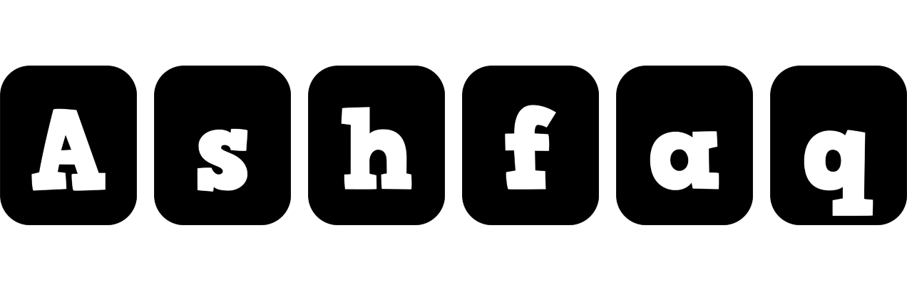 Ashfaq box logo