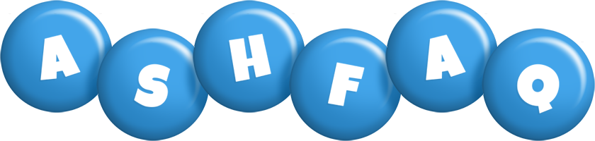 Ashfaq candy-blue logo