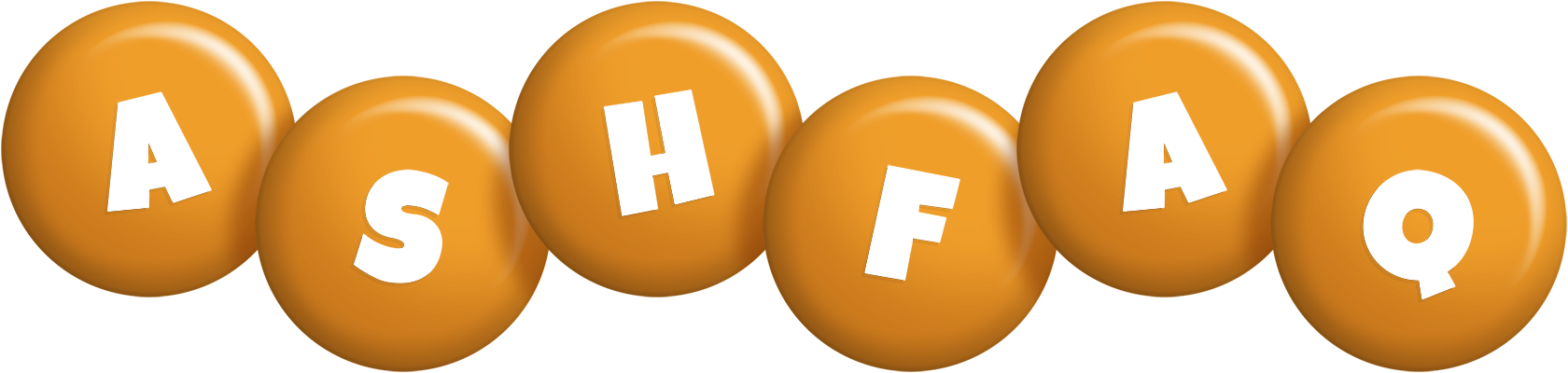 Ashfaq candy-orange logo