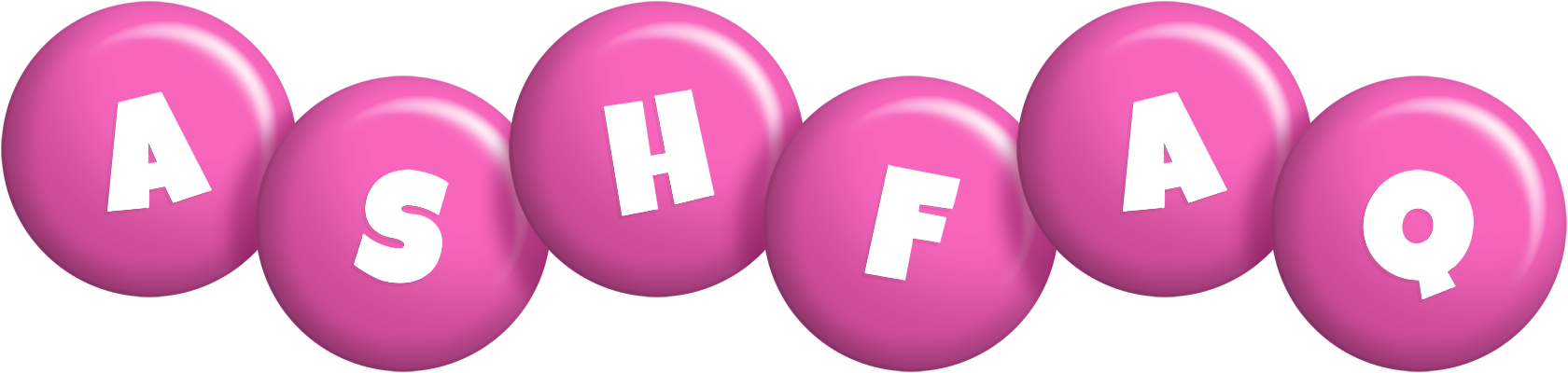 Ashfaq candy-pink logo