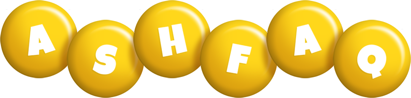 Ashfaq candy-yellow logo