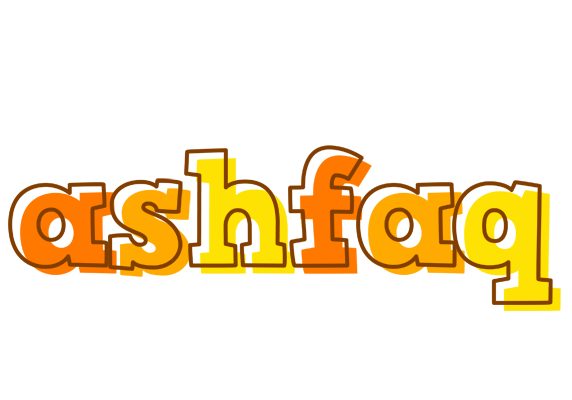 Ashfaq desert logo