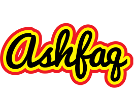 Ashfaq flaming logo